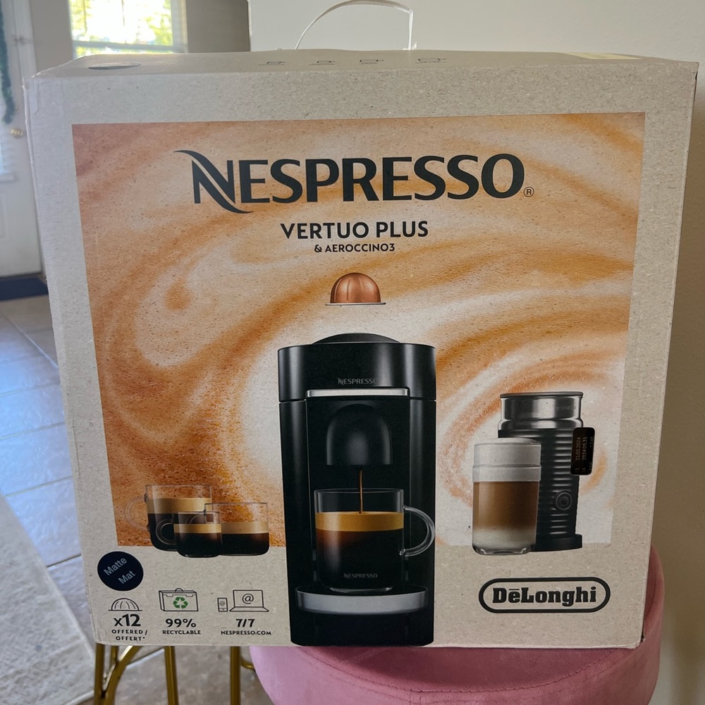DeLonghi Vertuo Plus Nespresso Machine
